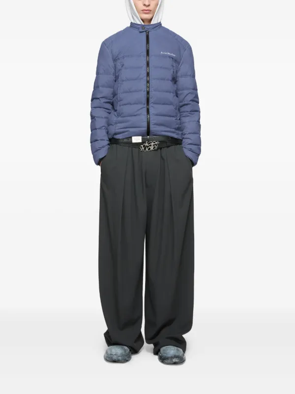 【関税込み】Acne Studios ブルー ダウンジャケット Acne Studios ダウンジャケット | ブルー | FARFETCH JP