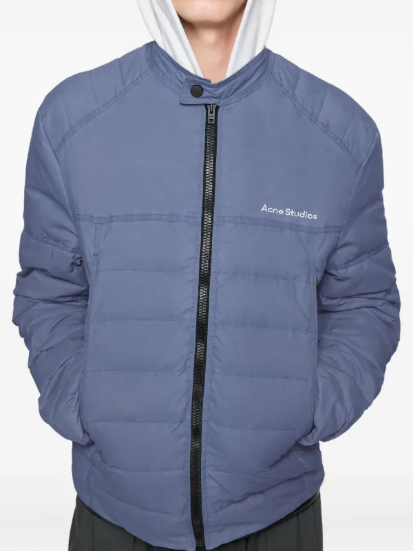 【関税込み】Acne Studios ブルー ダウンジャケット Acne Studios ダウンジャケット | ブルー | FARFETCH JP