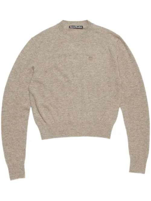 Pull à patch logo - Acne Studios - Modalova