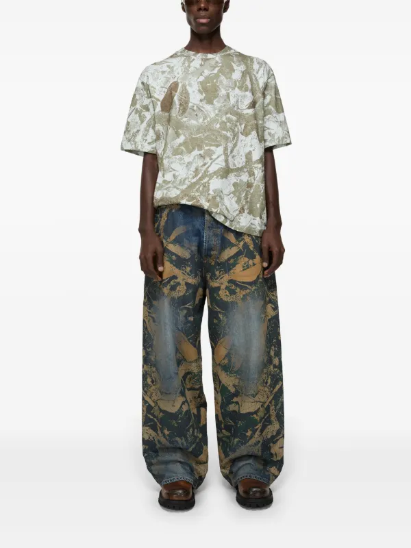 【Acne Studios】Skull Printed クルーネックTシャツ グレー ACNE STUDIOS Skull T-Shirt Tシャツ グレー スカル