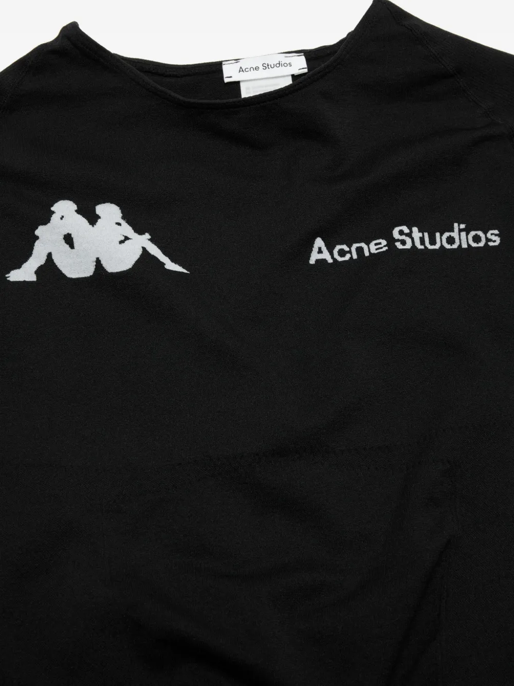 Acne Studios x Kappa Logo T-shirt S サイズ Acne Studios - ロゴTシャツ - Acne Studios x Kappa - グレー