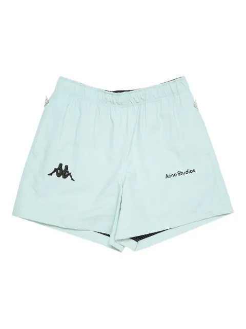 Acne Studios shorts deportivos con logo bordado