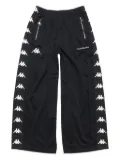 Acne Studios logo-print loose pants - Black