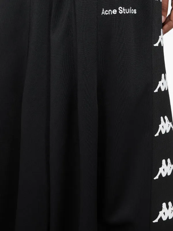 Acne Studios ブラック ワイドパンツ 新品タグ付き Acne Studios ワイドパンツ | ブラック | FARFETCH JP