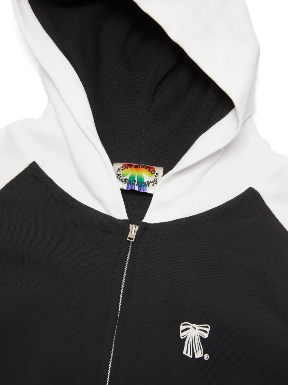 Acne Studios ジップアップ パーカー | ブラック | FARFETCH JP