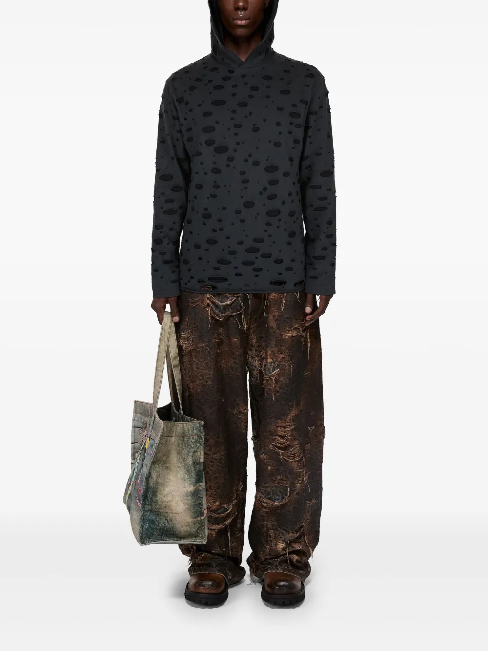 Acne Studios hoodie à effet usé | Hoodies | Image 2