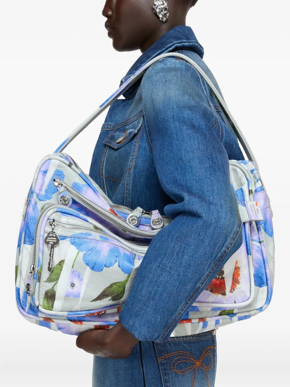 Acne Studios Camero schoudertas Blauw