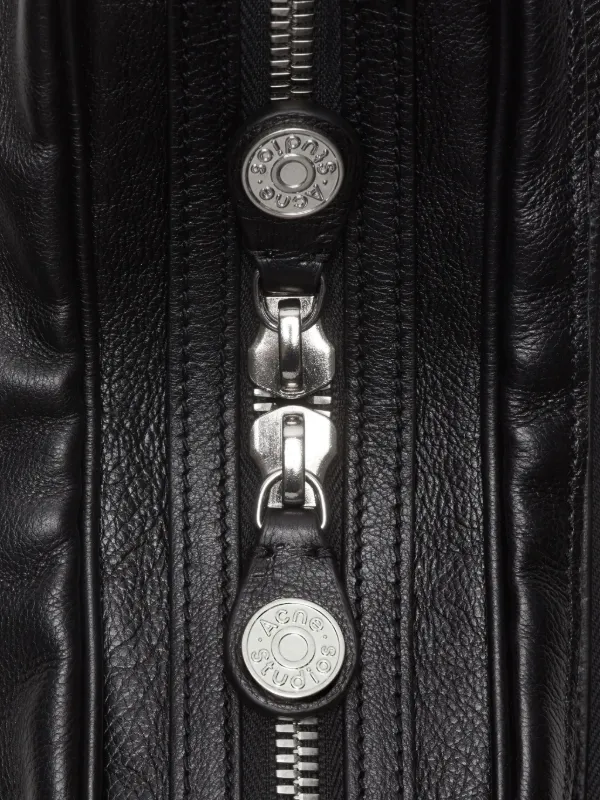 Acne Studios Small Camero Shoulder Bag | Black | FARFETCH