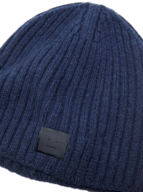 Navy on sale Acne Beanie