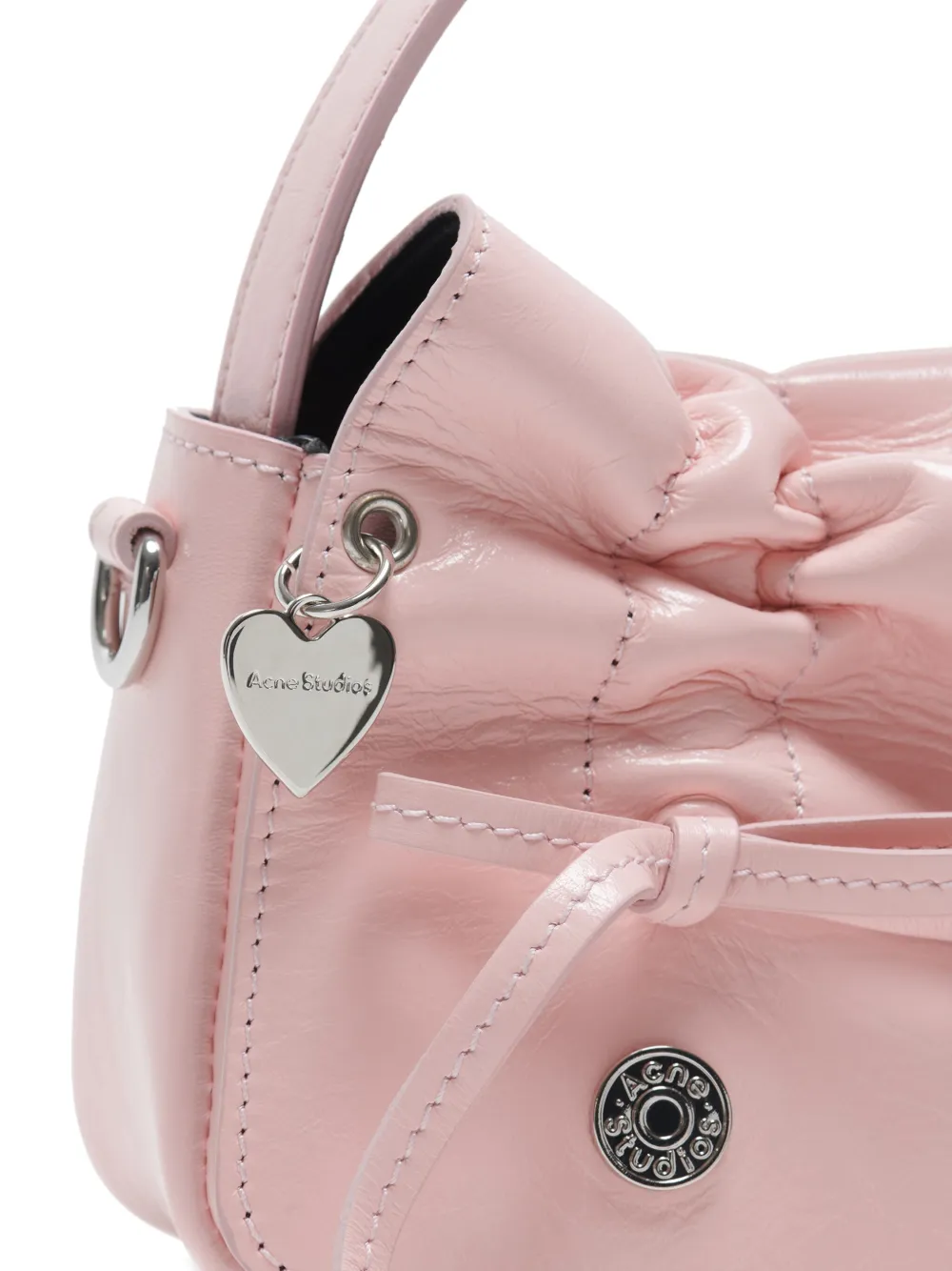 Acne Studios Multipocket Mini Bag In Pink
