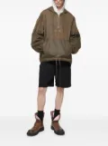 Acne Studios fleece track shorts - Black