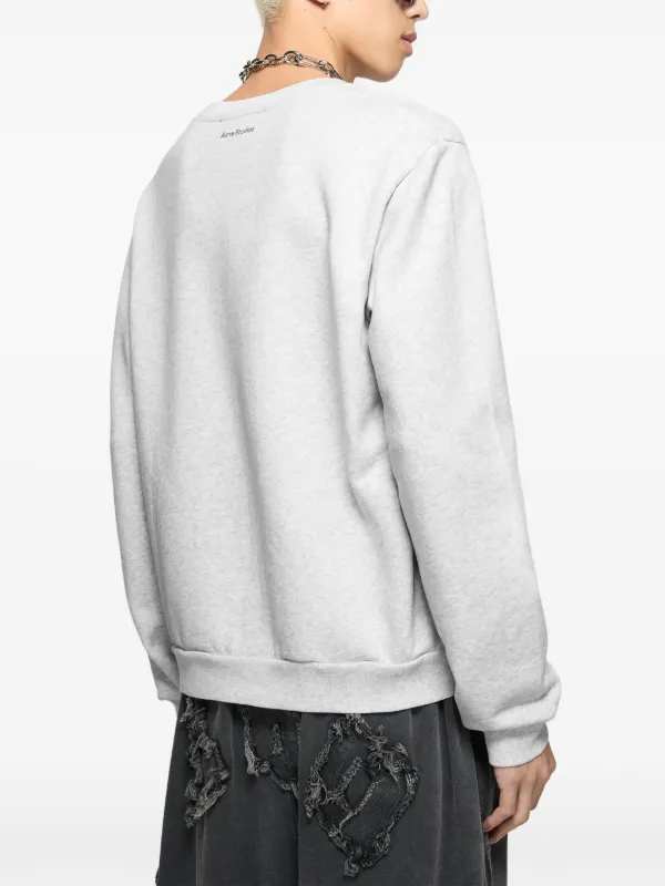 Acne Studios フリース スウェットシャツ | グレー | FARFETCH JP