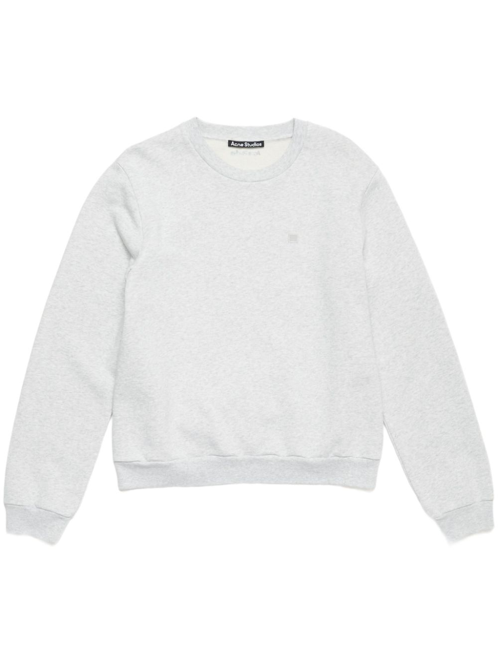 fleece crew-neck sweatshirt