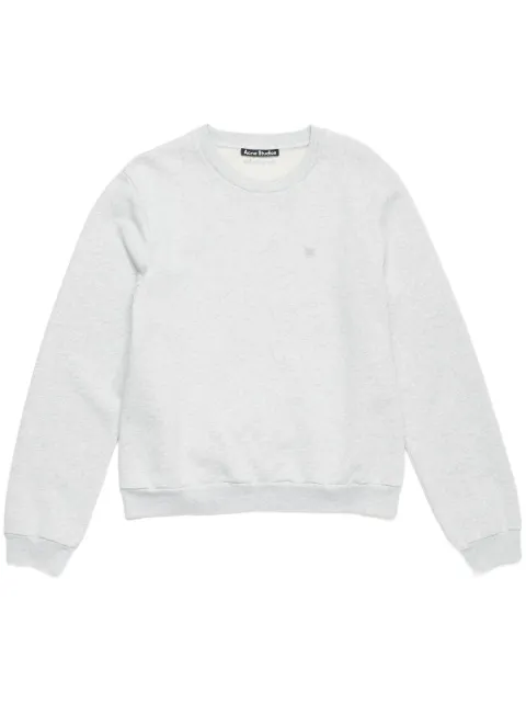 Acne Studios sudadera con cuello redondo y efecto texturizado