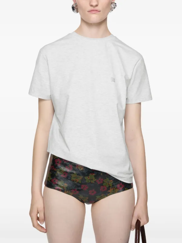 Acne Studios クルーネック Tシャツ | グレー | FARFETCH JP