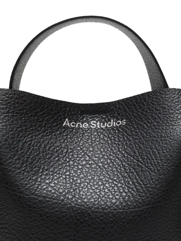 Acne Studios Mini Musubi Shoulder Bag | Black | FARFETCH