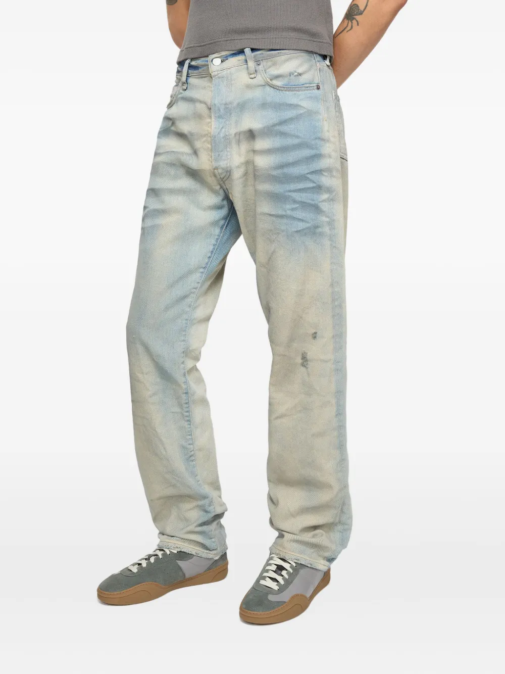 Acne Studios Straight jeans Blauw