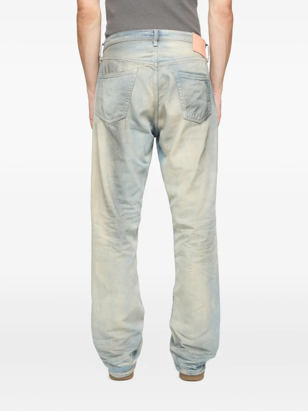 Acne Studios Straight jeans Blauw