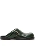 Acne Studios leather mules - Green