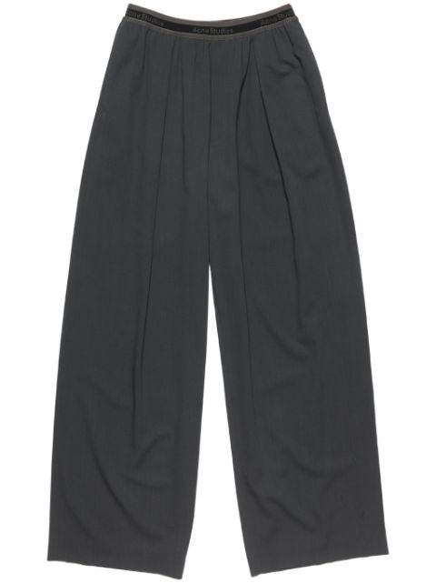 Acne Studios logo-tape trousers  