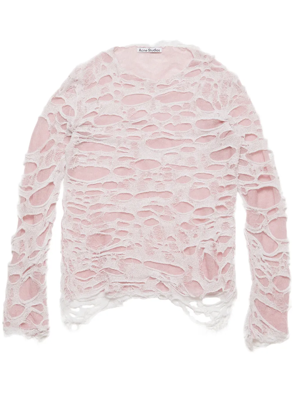 Acne Studios Trui met uitgesneden details Roze