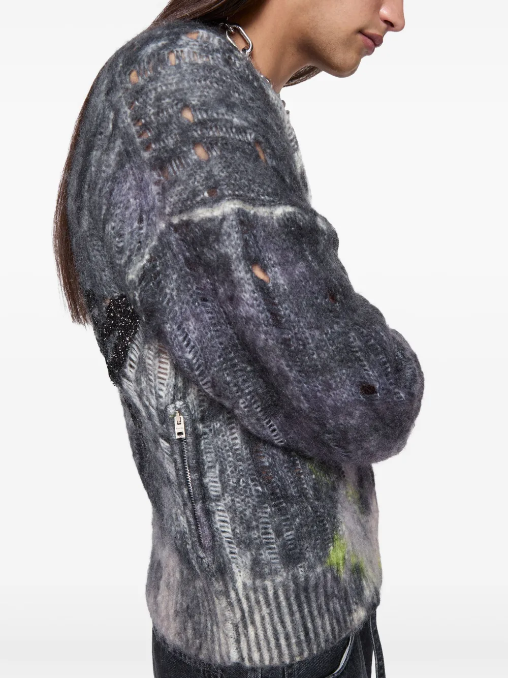ACNE STUDIOS DESTROYED SWEATER