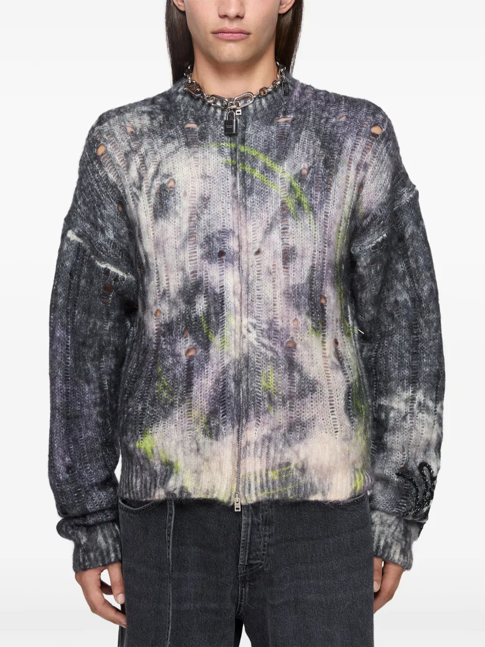 ACNE STUDIOS DESTROYED SWEATER