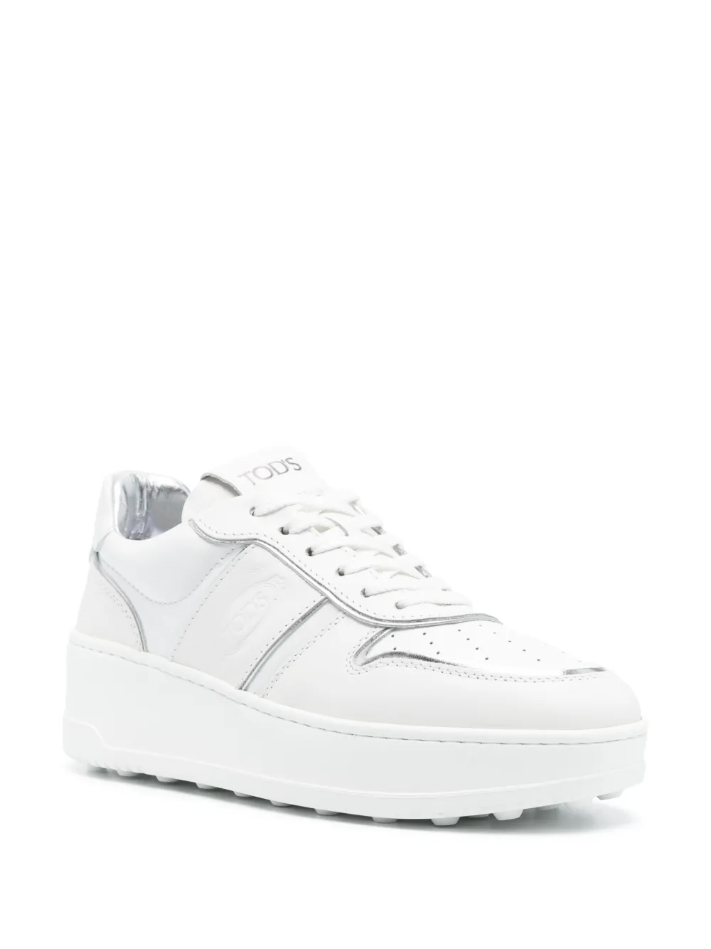 Tod's Sneakers met plateauzool - Wit