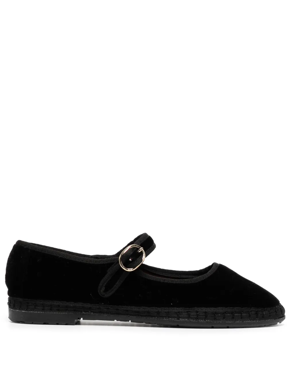 FLABELUS Antonia ballerina flats Black