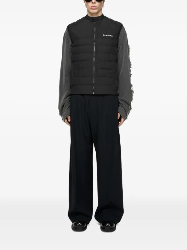 【ACNE STUDIOS】ブラック Gillet ベスト Acne Studios パデッドベスト | ブラック | FARFETCH JP