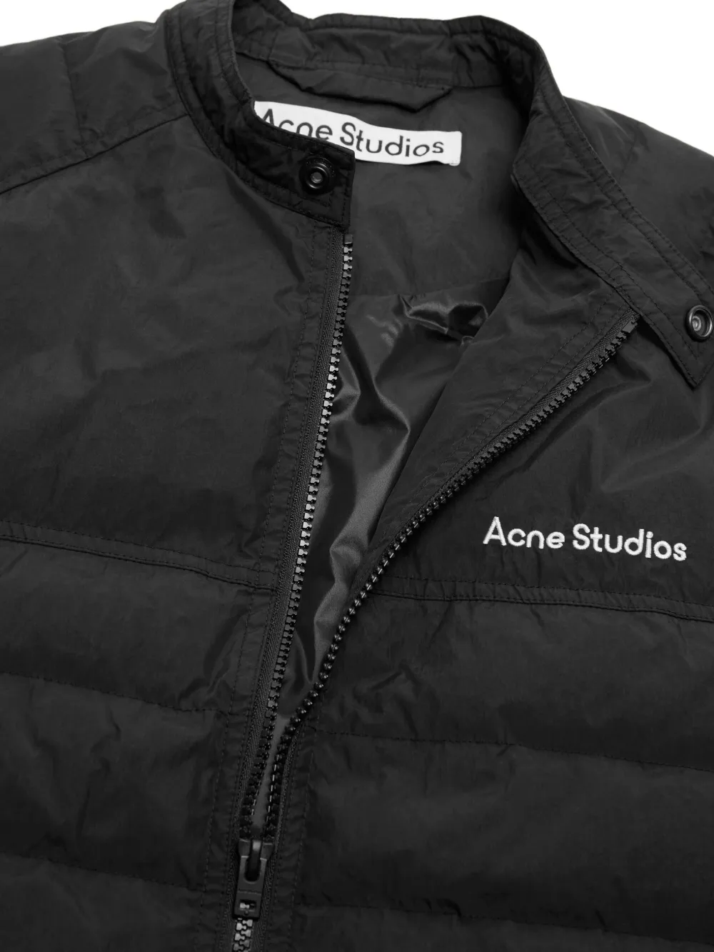 Acne Studios パデッドベスト | ブラック | FARFETCH JP