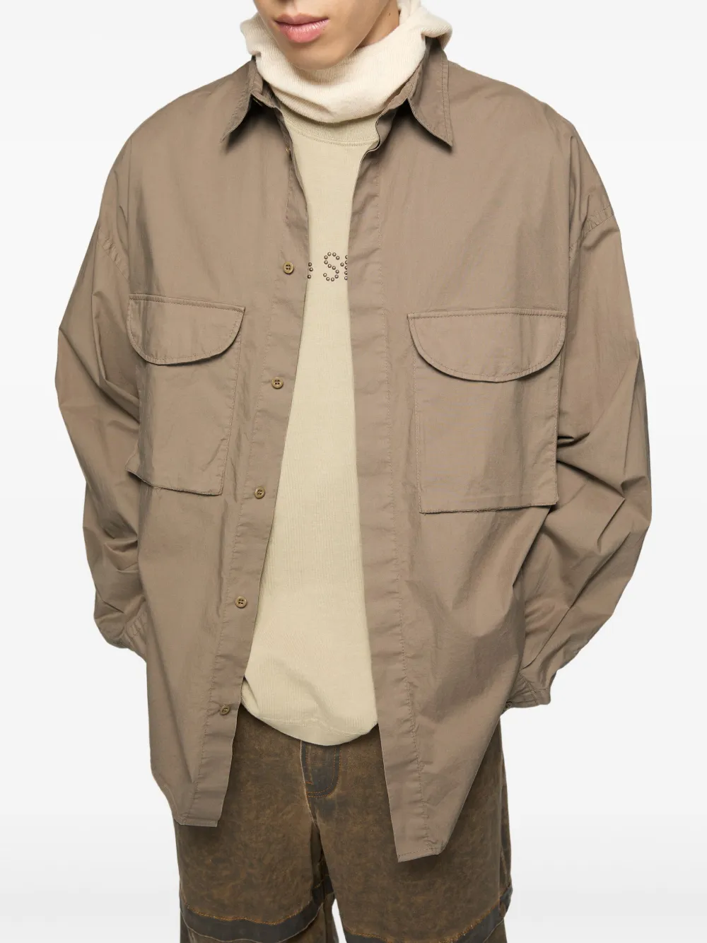 Acne Studios Button-up overhemd Beige