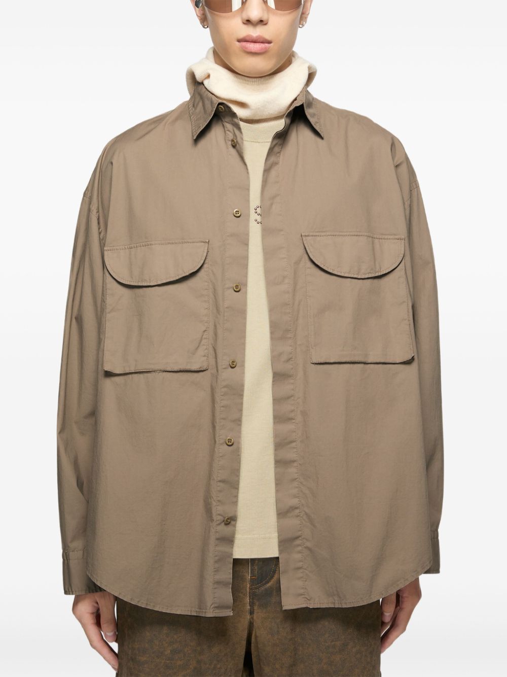 Acne Studios Button-up overhemd - Beige