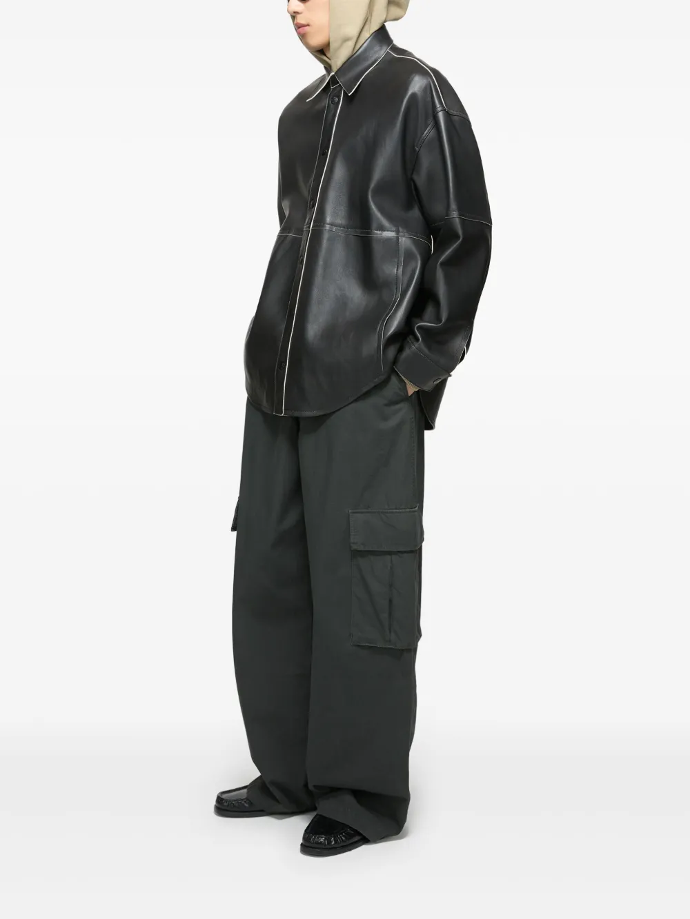 Acne Studios Cargo broek Zwart