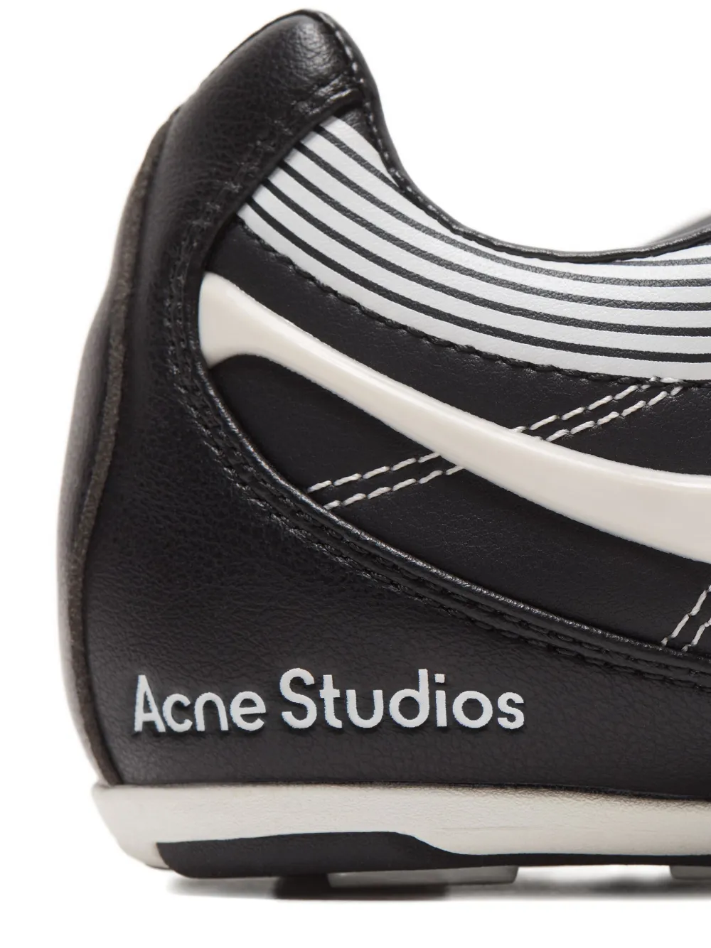 Acne Studios Leren sneakers Zwart