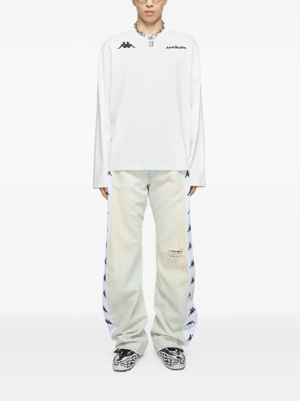 Acne Studios x Kappa logo t-shirt | T-Shirts & Jersey Shirts | Image 2