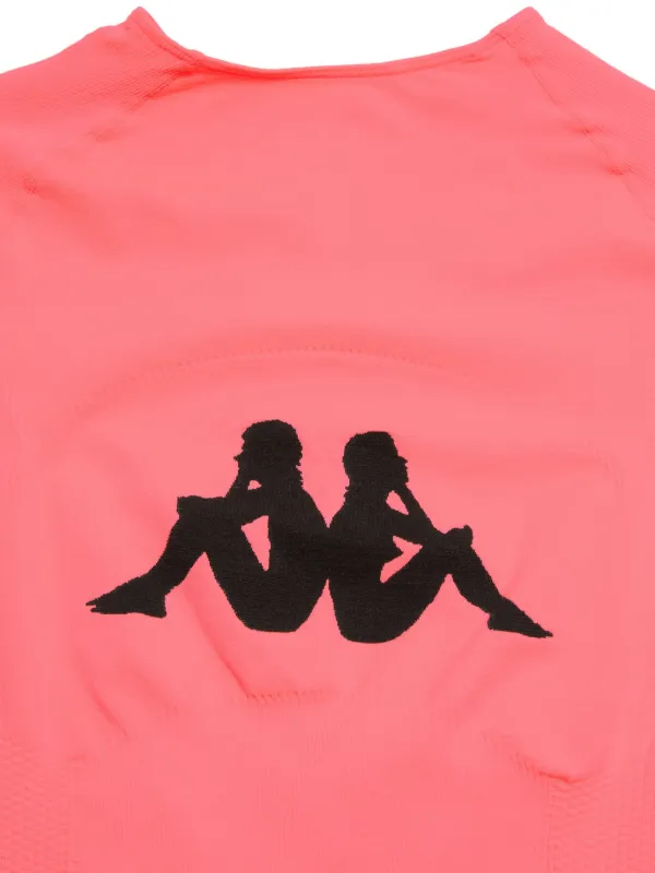 Acne Studios x Kappa Logo t-shirt | Pink | FARFETCH