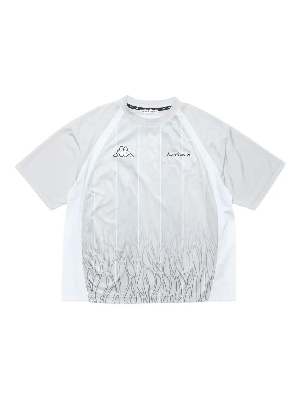 Acne Studios x Kappa T-shirt met logo Grijs