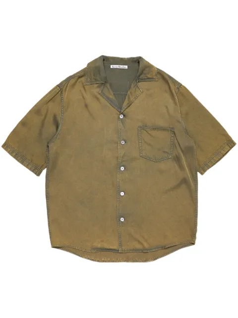 Acne Studios playera con efecto degradado