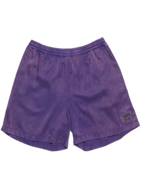 Acne Studios logo-patch swim shorts