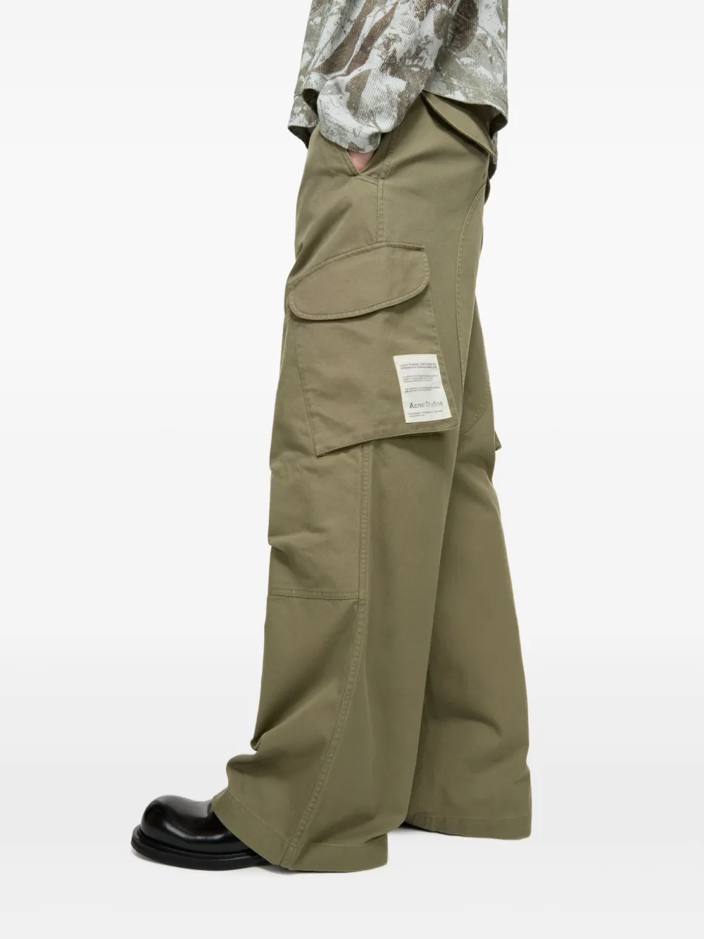 Acne Studios Cargo broek Groen