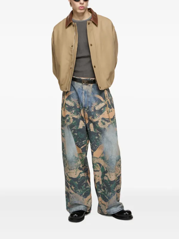 Acne Studios Super Baggy Jeans | Blue | FARFETCH