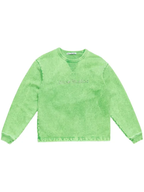 Sweat à logo en clous - Acne Studios - Modalova