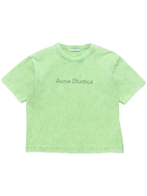 Acne Studios logo-studded T-shirt