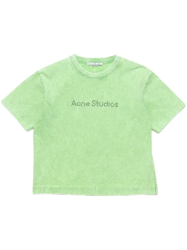 T-shirt Acne Studios Grey size S International in Cotton