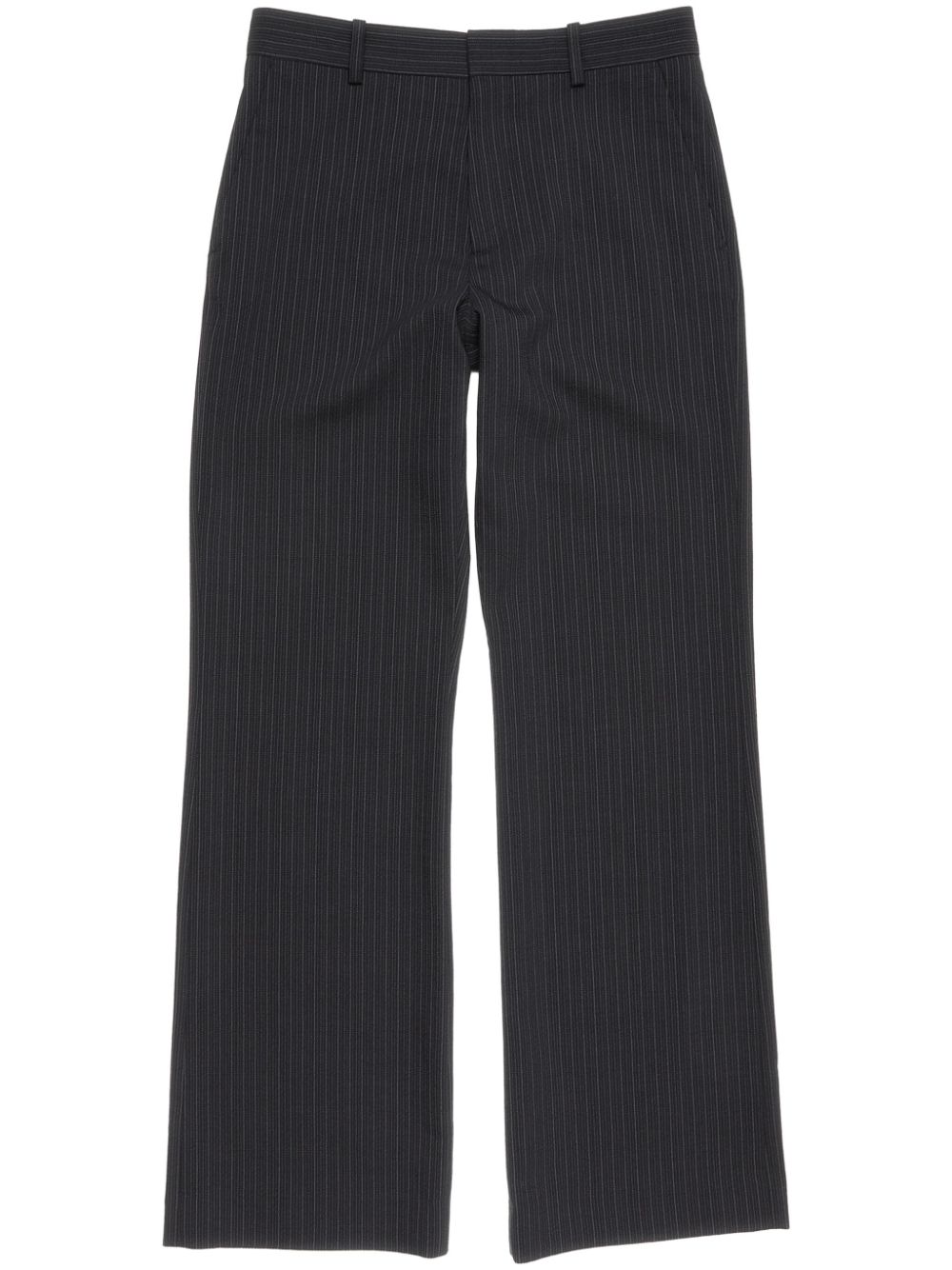 Acne Studios Pantalon met krijtstreep Zwart