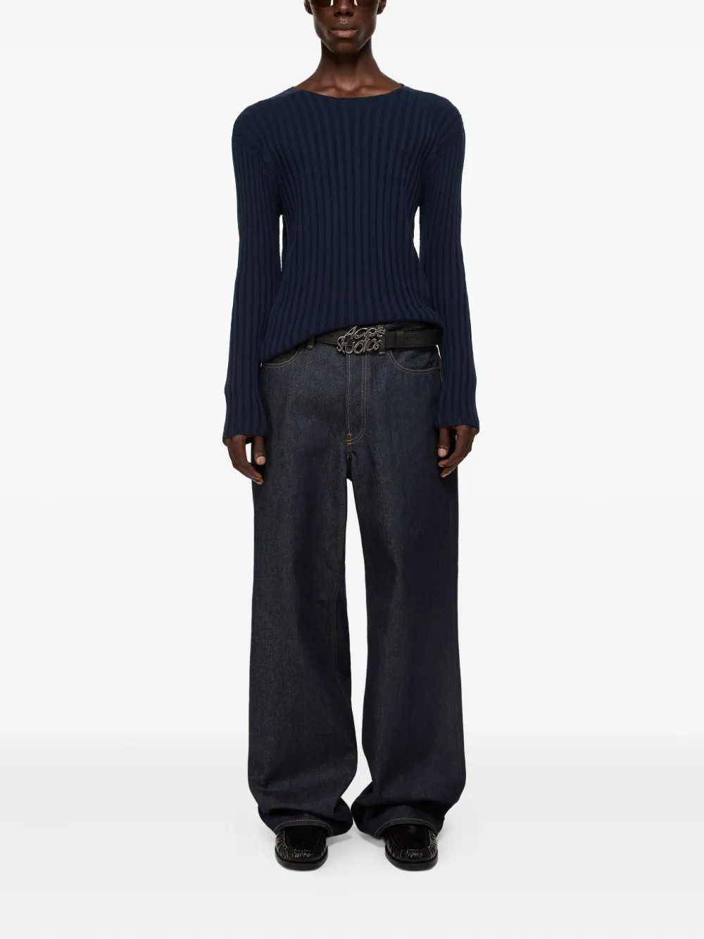 Acne Studios suéter tejido de canalé | Suéteres | Image 2