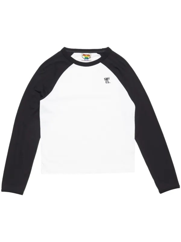 Acne Studios Logo Long Sleeve T Shirt - White | Garmentory