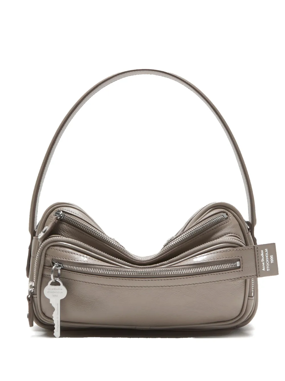 Acne Studios Kleine Camero schoudertas Beige
