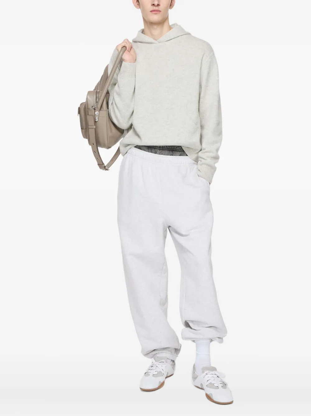 Acne Studios jersey hoodie - Grigio